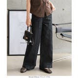 [ Petitle / プチレ ] ワイドレッグデニムパンツ［M4256］ | KOBE LETTUCE | 詳細画像11 