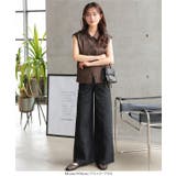 [ Petitle / プチレ ] ワイドレッグデニムパンツ［M4256］ | KOBE LETTUCE | 詳細画像10 