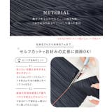 カットオフプリーツワイドパンツ［M4261］ワイド パンツ プリーツ | KOBE LETTUCE | 詳細画像4 