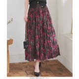 ワッシャープリーツ花柄スカート［M4265］ | KOBE LETTUCE | 詳細画像5 