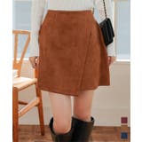 フェイクスエードスコート［M4270］ スコート フェイクスエード | KOBE LETTUCE | 詳細画像1 