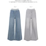 ウエストスウェット切替デニムパンツ［M4273］ | KOBE LETTUCE | 詳細画像10 