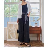 スカーフベルト付きワイドパンツ［M4274］ | KOBE LETTUCE | 詳細画像6 