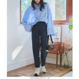 選べるサイズ 美脚ポンチテーパードパンツ 美脚 | KOBE LETTUCE | 詳細画像11