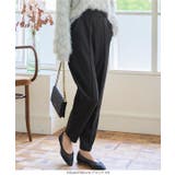 選べるサイズ 美脚ポンチテーパードパンツ 美脚 | KOBE LETTUCE | 詳細画像14