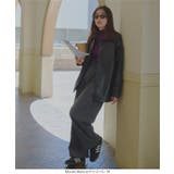 フェイクウールタックワイドパンツ［M4278］ フェイクウール タック | KOBE LETTUCE | 詳細画像7 