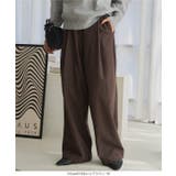 フェイクウールタックワイドパンツ［M4278］ フェイクウール タック | KOBE LETTUCE | 詳細画像10 