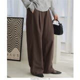 フェイクウールタックワイドパンツ［M4278］ フェイクウール タック | KOBE LETTUCE | 詳細画像11 