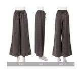 チェック柄ワイドパンツ チェック柄 ワイド | KOBE LETTUCE | 詳細画像8