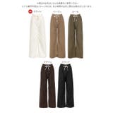 M L 裏ボアコーデュロイワイドパンツ | KOBE LETTUCE | 詳細画像13