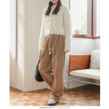 M L 裏ボアコーデュロイワイドパンツ | KOBE LETTUCE | 詳細画像3