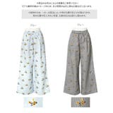 ダブルウエストストライプワイドパンツ［M4333］ ストライプ ワイドパンツ | KOBE LETTUCE | 詳細画像12 