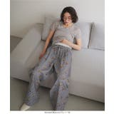 ダブルウエストストライプワイドパンツ［M4333］ ストライプ ワイドパンツ | KOBE LETTUCE | 詳細画像8 