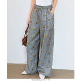 ダブルウエストストライプワイドパンツ［M4333］ ストライプ ワイドパンツ | KOBE LETTUCE | 詳細画像3 