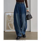 裏ファーバレルレッグカーゴデニムパンツ 裏ファー バレルレッグ | KOBE LETTUCE | 詳細画像3 