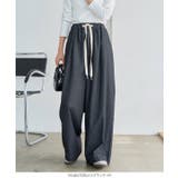 イージーワイドデニムパンツ［M4356］ ワイド デニムパンツ | KOBE LETTUCE | 詳細画像10 