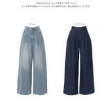 フロントタックワイドデニムパンツ［M4369］ フロントタック ワイド | KOBE LETTUCE | 詳細画像9 
