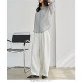 タックワイドカーブパンツ［M4381］ タック ワイド | KOBE LETTUCE | 詳細画像6 