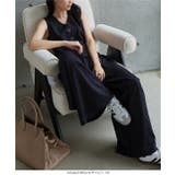 ウエストリボンレーヨンワイドパンツ［M4442］ ウエストリボン レーヨン | KOBE LETTUCE | 詳細画像3 