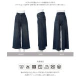 ストレッチデニムバギーパンツ［M4492］デニムパンツ レディース ストレッチデ… | KOBE LETTUCE | 詳細画像10 