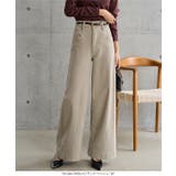 ストレッチデニムバギーパンツ［M4492］デニムパンツ レディース ストレッチデ… | KOBE LETTUCE | 詳細画像6 