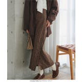 ラップデザイン花柄ロングスカート［M4495］ナロースカート レディース タイト… | KOBE LETTUCE | 詳細画像5 