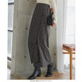 ラップデザイン花柄ロングスカート［M4495］ナロースカート レディース タイト… | KOBE LETTUCE | 詳細画像8 