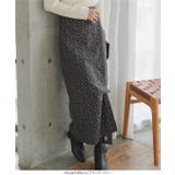 ラップデザイン花柄ロングスカート［M4495］ナロースカート レディース タイト… | KOBE LETTUCE | 詳細画像10 
