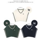 ラインケーブルニットベスト［N1094］ | KOBE LETTUCE | 詳細画像9 