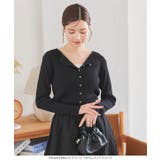 パールボタンリブニットカーディガン［N1102］ | KOBE LETTUCE | 詳細画像40 