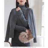 パールボタンリブニットカーディガン［N1102］ | KOBE LETTUCE | 詳細画像33 