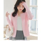 パールボタンリブニットカーディガン［N1102］ | KOBE LETTUCE | 詳細画像20 