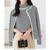 パールボタンリブニットカーディガン［N1102］ | KOBE LETTUCE | 詳細画像5 