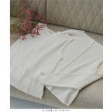 パールボタンリブニットカーディガン［N1102］ | KOBE LETTUCE | 詳細画像16 