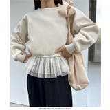 スウェットライクドッキングニットトップス | KOBE LETTUCE | 詳細画像11