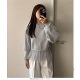 スウェットライクドッキングニットトップス | KOBE LETTUCE | 詳細画像16