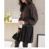 立体ケーブルモックネックニットトップス［N1116］ | KOBE LETTUCE | 詳細画像9 