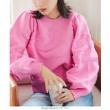 薔薇柄ボリュームスリーブニットトップス［N1117］ | KOBE LETTUCE | 詳細画像7 