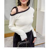 ワンショルダーフェザーニットトップス［N1133］ | KOBE LETTUCE | 詳細画像12 