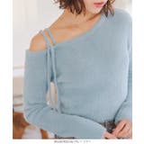 ワンショルダーフェザーニットトップス［N1133］ | KOBE LETTUCE | 詳細画像8 