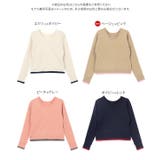 [ みーちゃんコラボ ] 着痩せバイカラーニットトップス［N1159］ | KOBE LETTUCE | 詳細画像23 