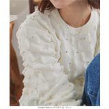 ドットスタッズ付きトゲトゲニットトップス［N1162］ | KOBE LETTUCE | 詳細画像3 