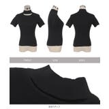 ネックカットモックネック半袖ニットトップス［N1194］ | KOBE LETTUCE | 詳細画像10 