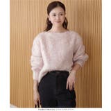 [ nanamiさんコラボ ]前後2wayシャギーニットトップス［N1197］ | KOBE LETTUCE | 詳細画像15 