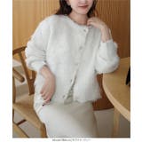 [ nanamiさんコラボ ]前後2wayシャギーニットトップス［N1197］ | KOBE LETTUCE | 詳細画像21 