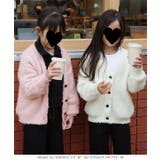 [ Yuumiさんコラボ ]キッズもこもこVネックニットカーディガン［N1201… | KOBE LETTUCE | 詳細画像15 