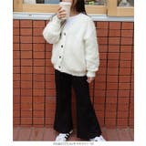 [ Yuumiさんコラボ ]キッズもこもこVネックニットカーディガン［N1201… | KOBE LETTUCE | 詳細画像18 