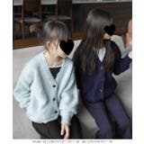 [ Yuumiさんコラボ ]キッズもこもこVネックニットカーディガン［N1201… | KOBE LETTUCE | 詳細画像20 