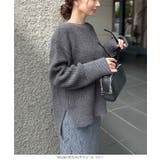 ［ 岡部あゆみさんコラボ ］ローゲージニットプルオーバー［N1202］ | KOBE LETTUCE | 詳細画像19 