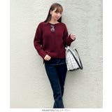 ［ 岡部あゆみさんコラボ ］ローゲージニットプルオーバー［N1202］ | KOBE LETTUCE | 詳細画像21 